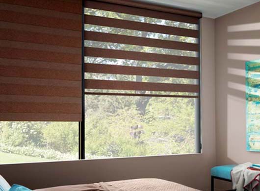 Designer Banded Shades